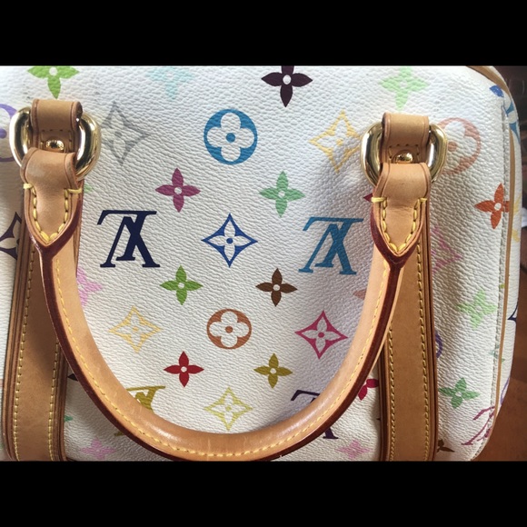 LV Priscilla Handbag Monogram Multicolor. - Picture 3 of 8